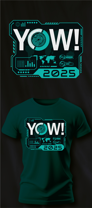 Diseño de Camiseta por mounir.co para YOW! Conference | Diseño: #34961704