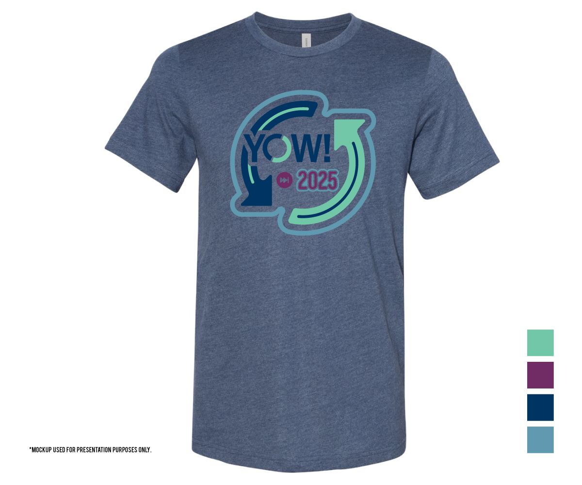 T-shirt Design by Curtis Sharp for YOW! Conference | Design #34999886