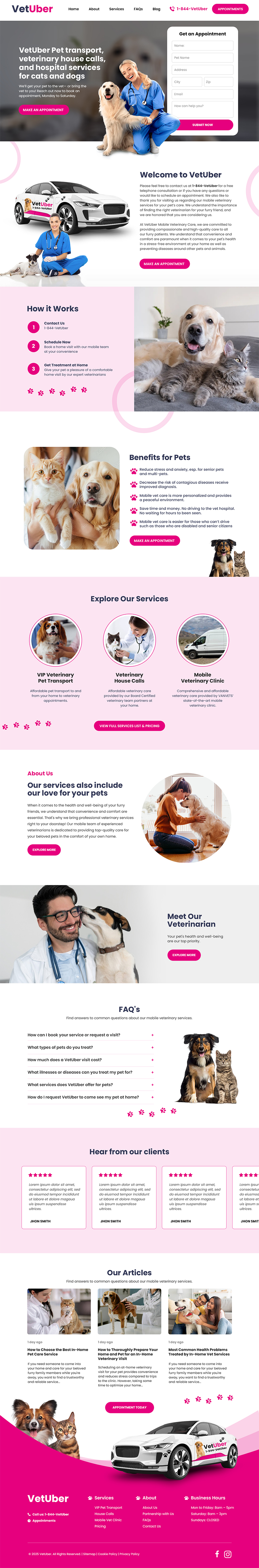 Web Design by MAHABA for this project | Design #34933491