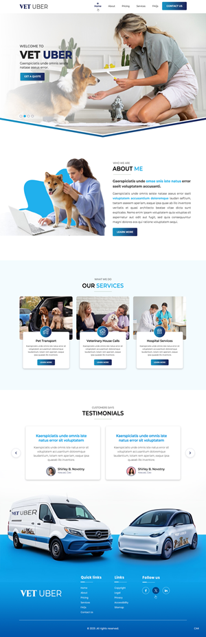 Web Design by pb for this project | Design: #34933069