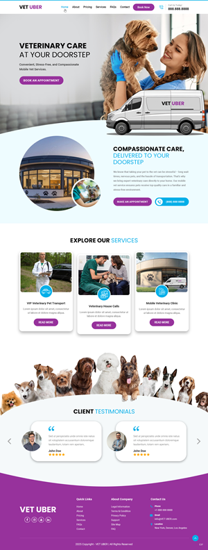 Web Design by pb for this project | Design: #34933073