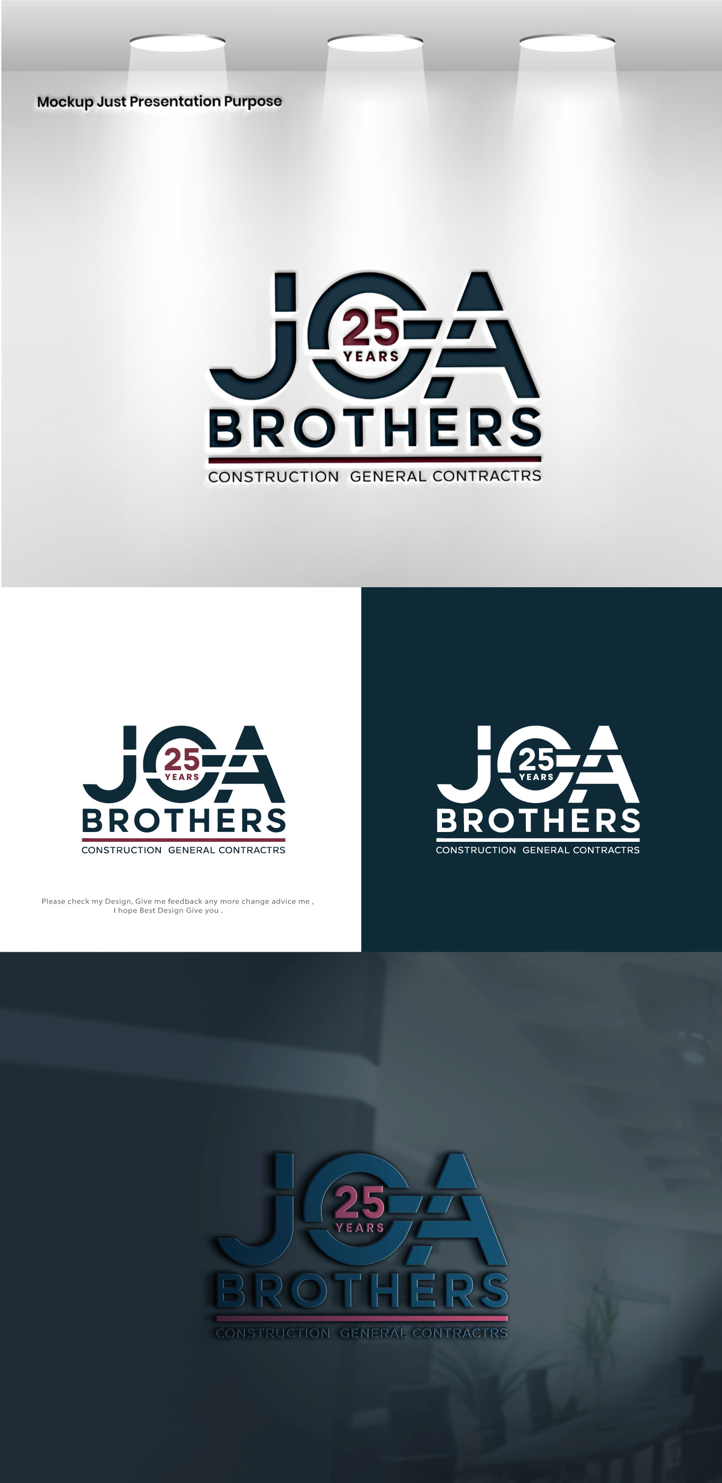 Logo Design by StudioDesigner for JOA Brothers Inc. | Design #34933177