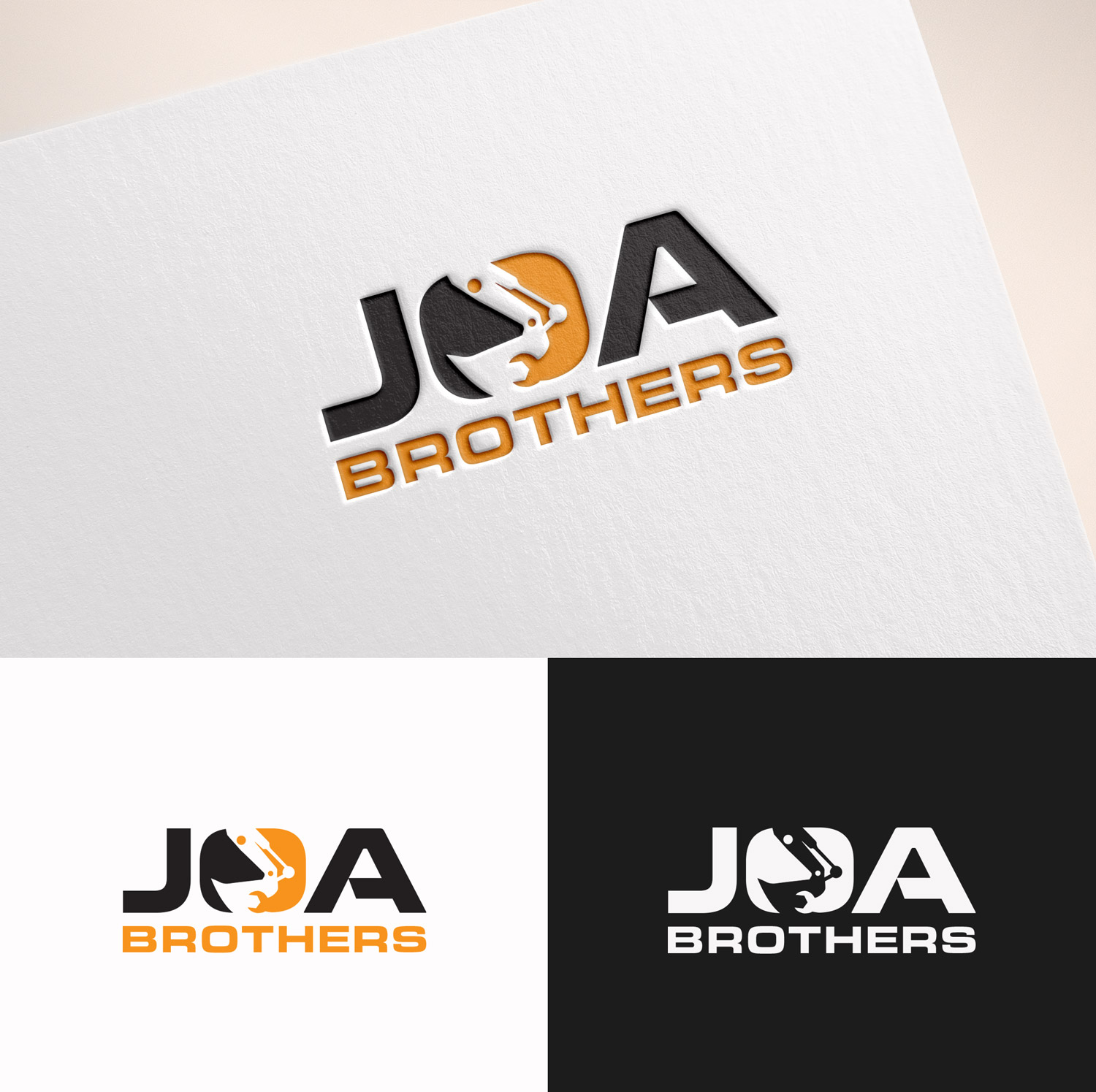 Logo Design by M Art & Design for JOA Brothers Inc. | Design #34931169