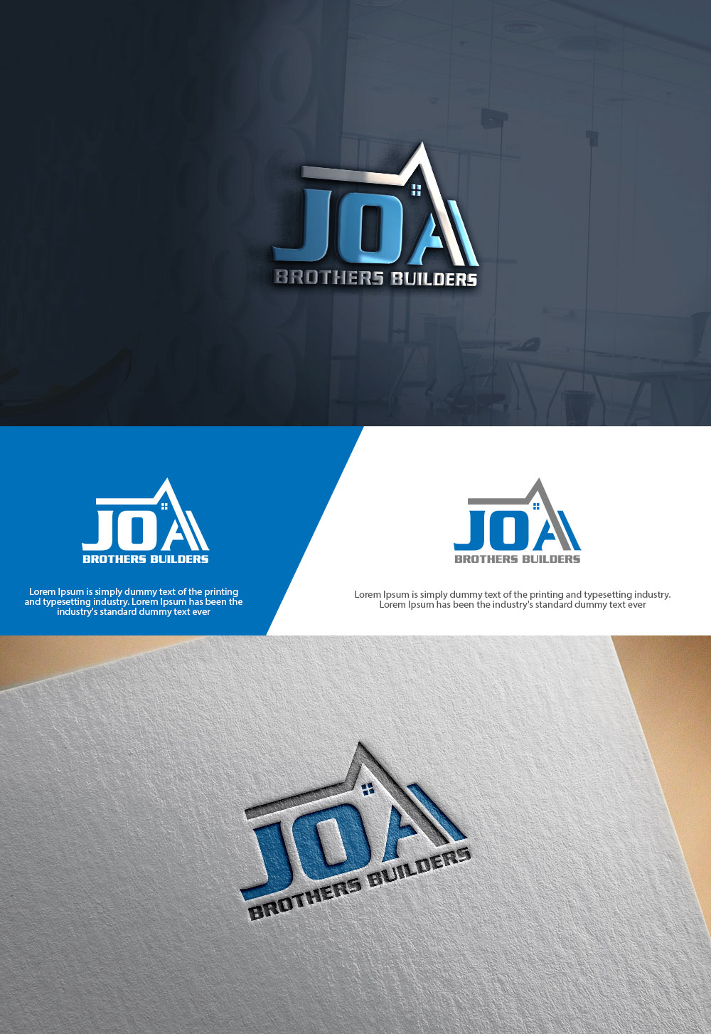 Logo Design by sulemani  creation for JOA Brothers Inc. | Design #34930144