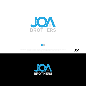Logo Design by chilliebird studio for JOA Brothers Inc. | Design: #34973900