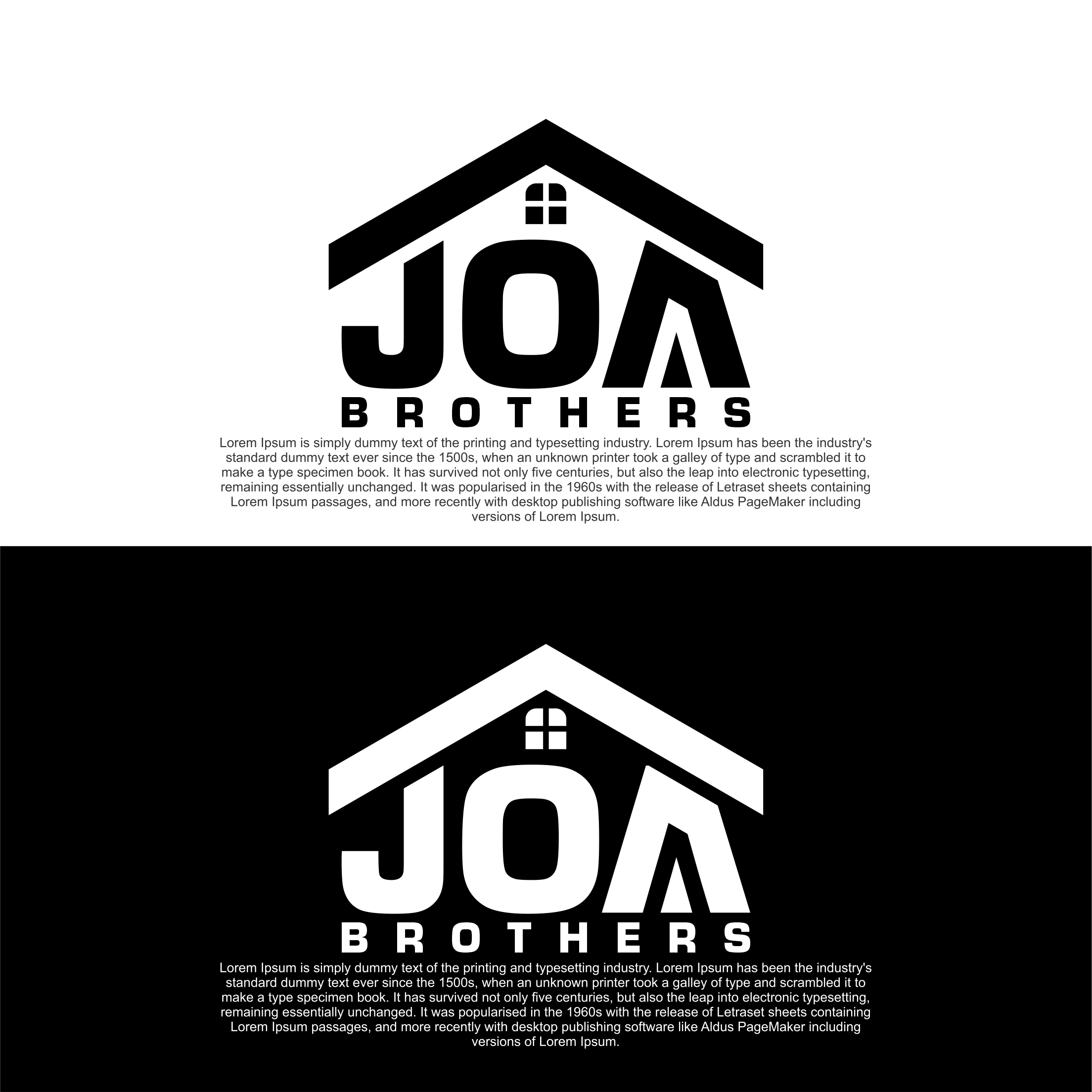Logo Design by diego costa for JOA Brothers Inc. | Design #34936097