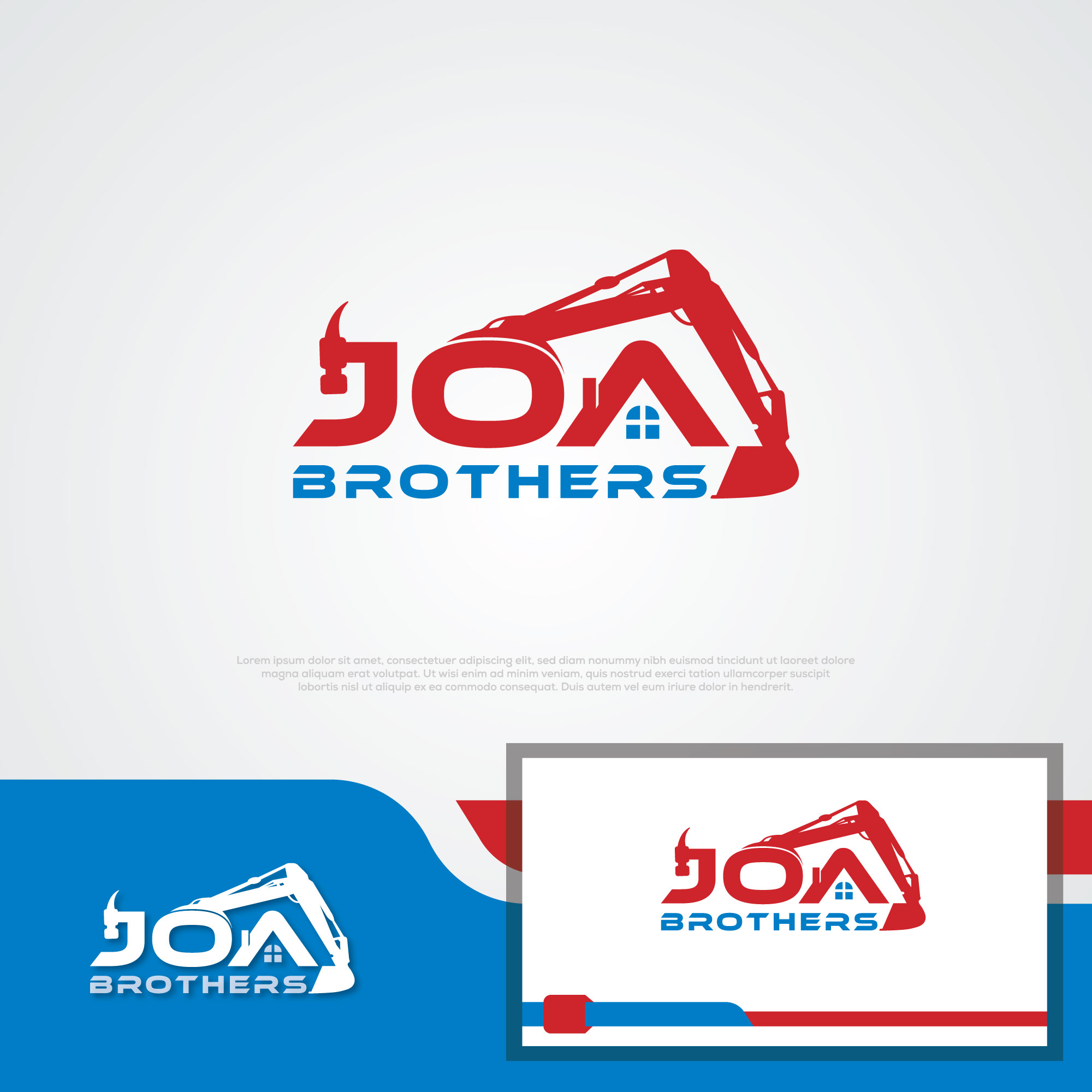 Logo Design by Pilot_DesignR™ for JOA Brothers Inc. | Design #34964146