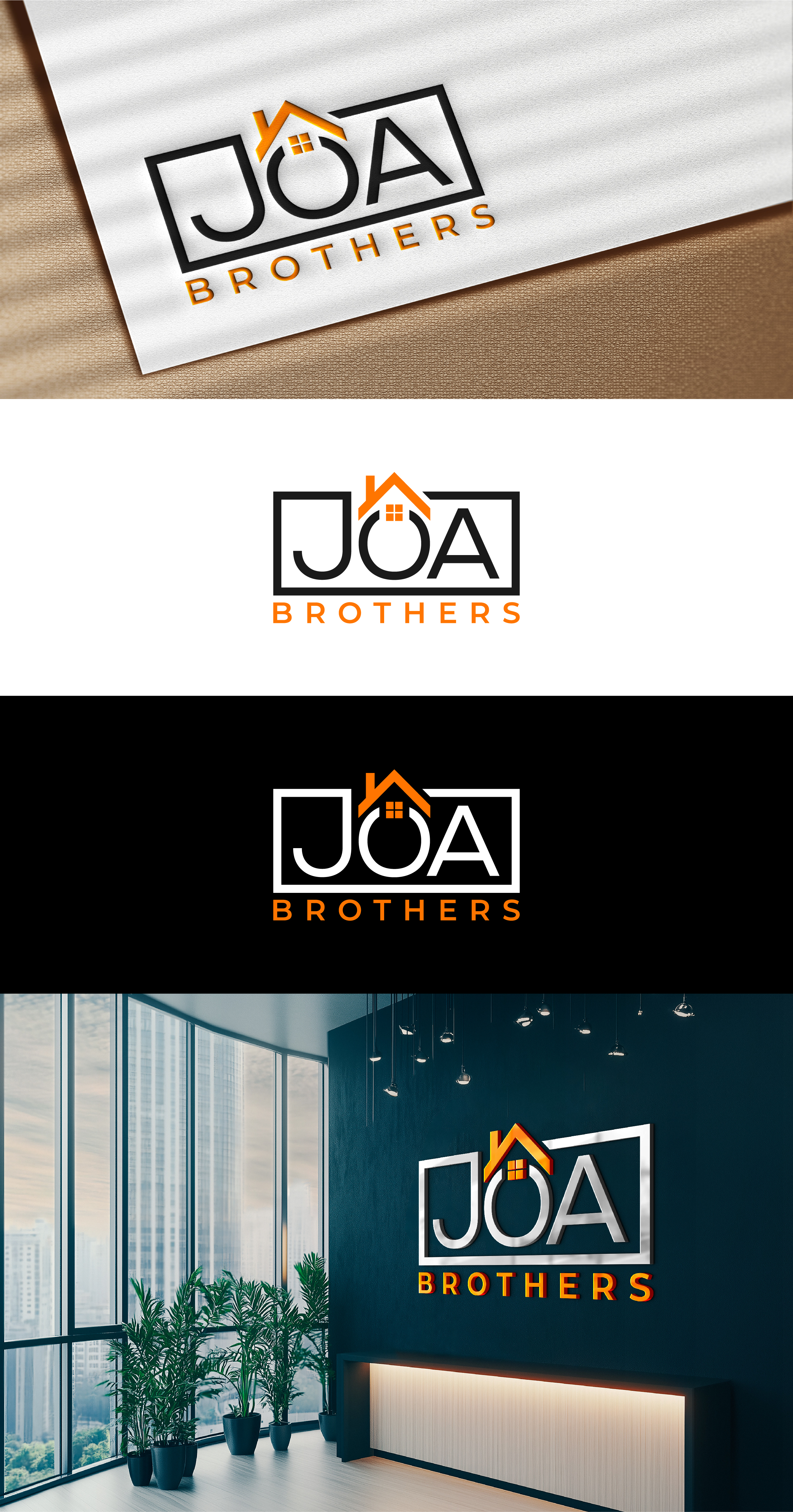 Logo Design by PixelUP Graphics for JOA Brothers Inc. | Design #34931267
