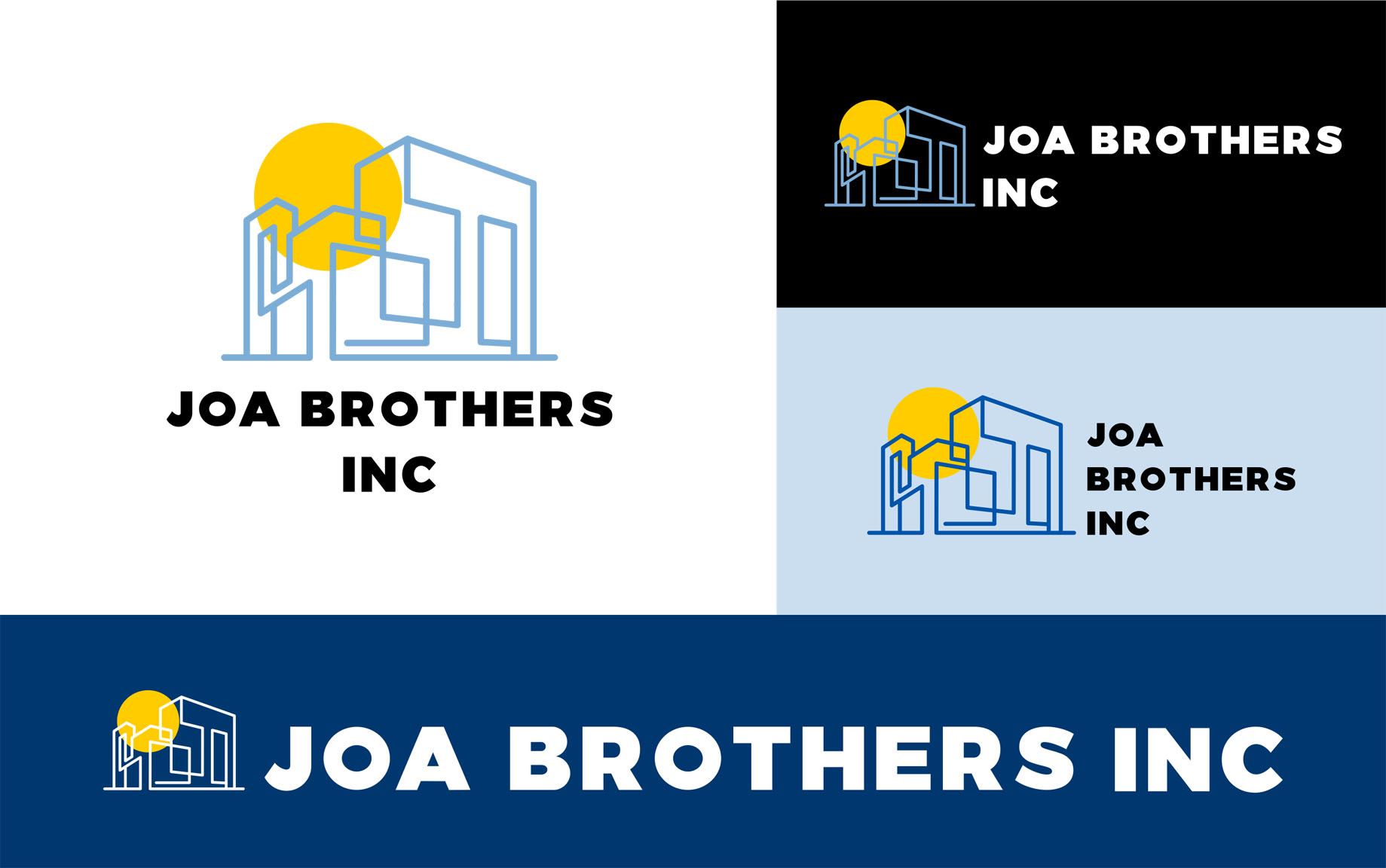 Logo Design by The Henda for JOA Brothers Inc. | Design #35787459
