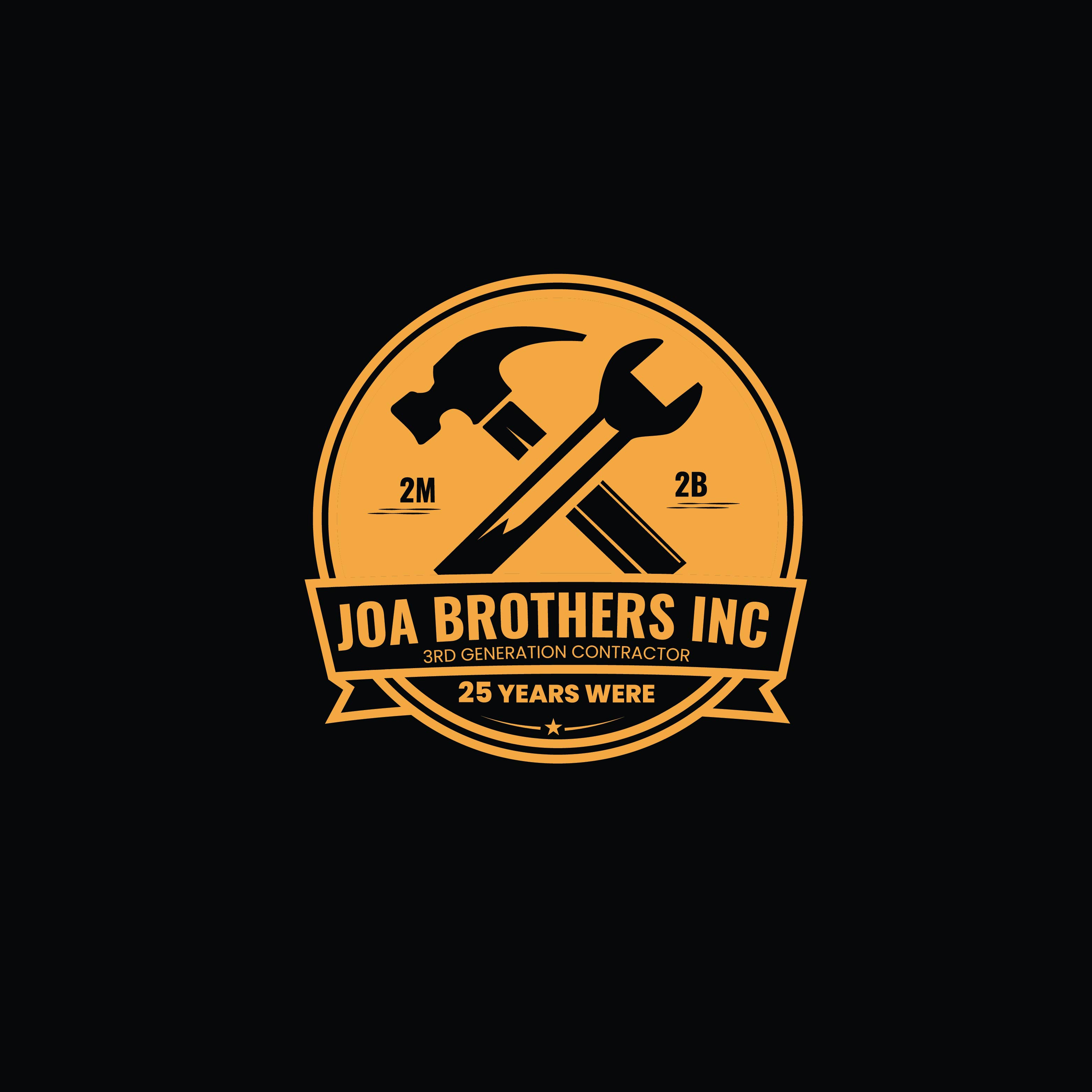 Logo Design by maruf12 for JOA Brothers Inc. | Design #35763606