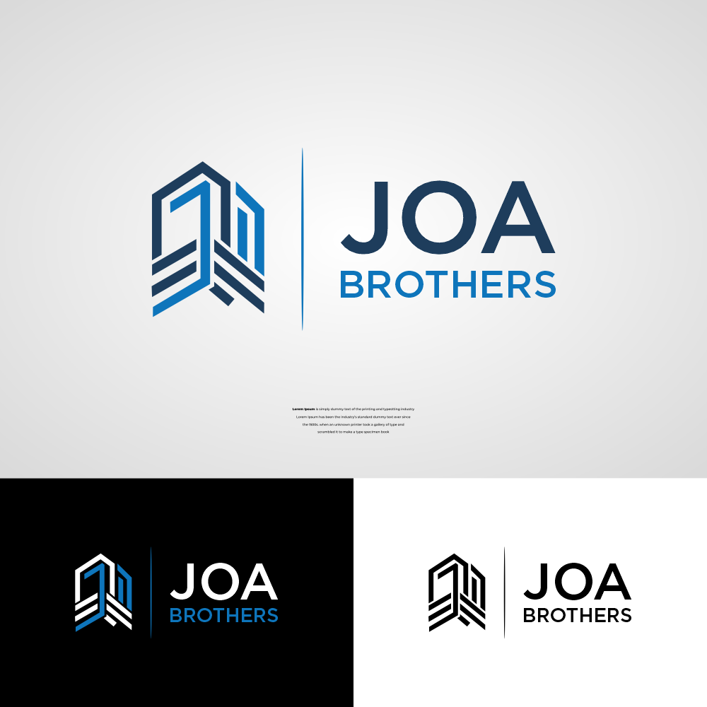 Logo Design by skylart28 for JOA Brothers Inc. | Design #35761875
