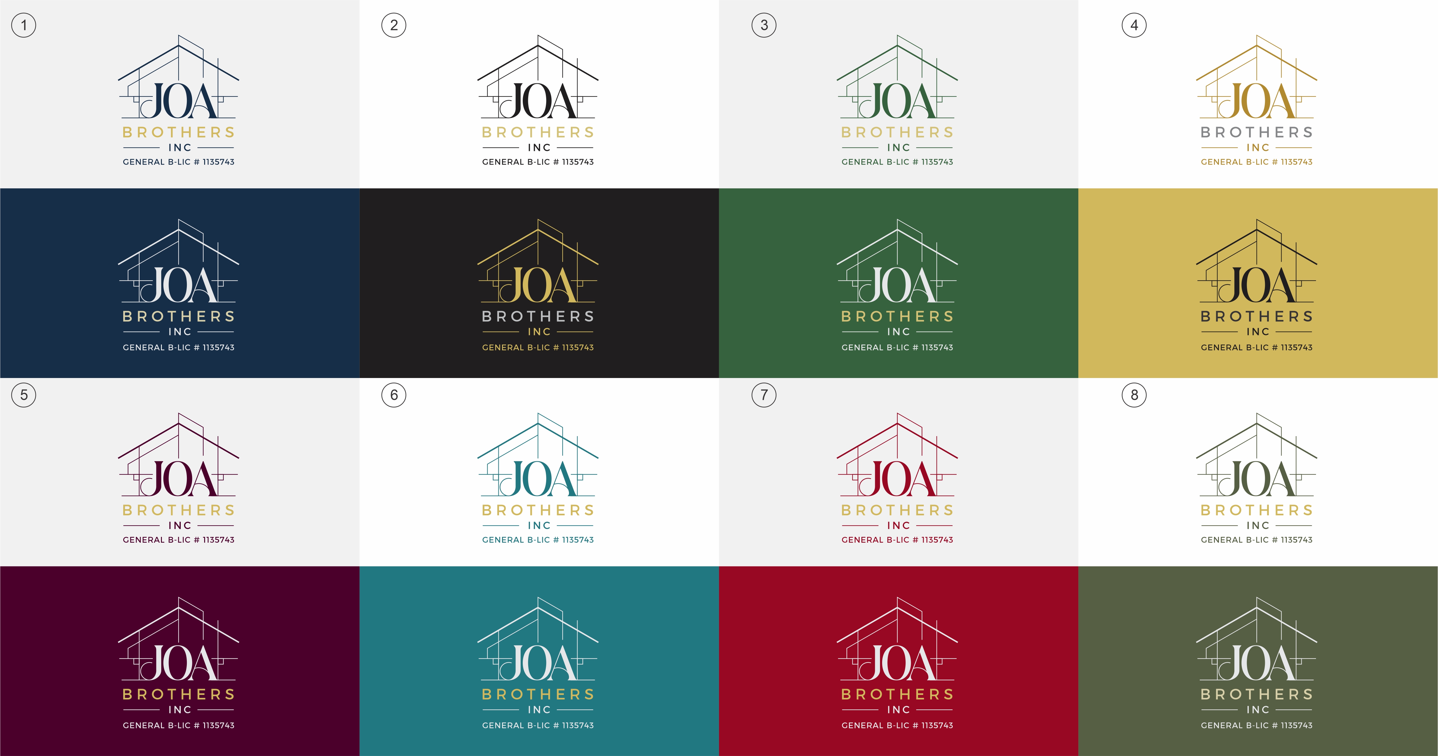 Logo-Design von Djamdesign für JOA Brothers Inc. | Design #35819091