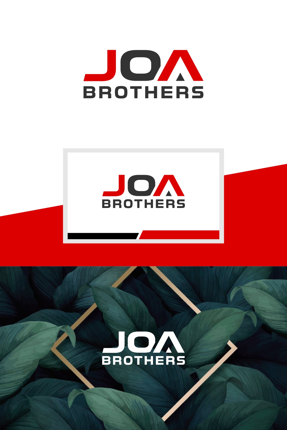 Logo Design by 92logo for JOA Brothers Inc. | Design #34936451