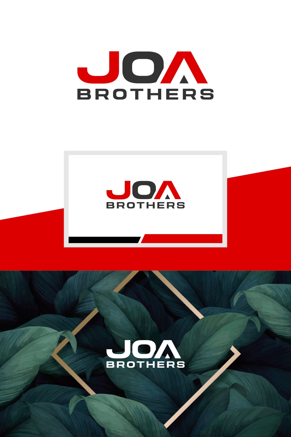 Logo Design by 92logo for JOA Brothers Inc. | Design #34936452
