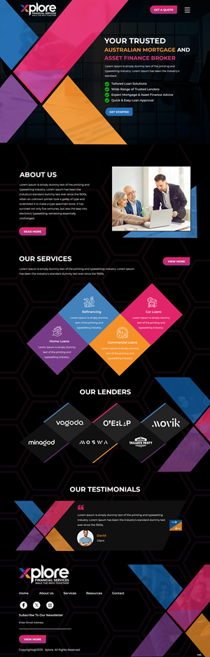 Web Design by pb for this project | Design: #34941351