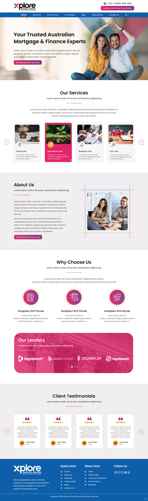 Web Design by pb for this project | Design: #34941359