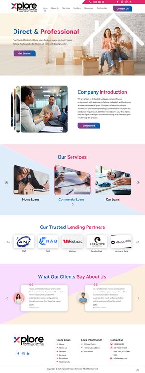 Web Design by pb for this project | Design: #34951092