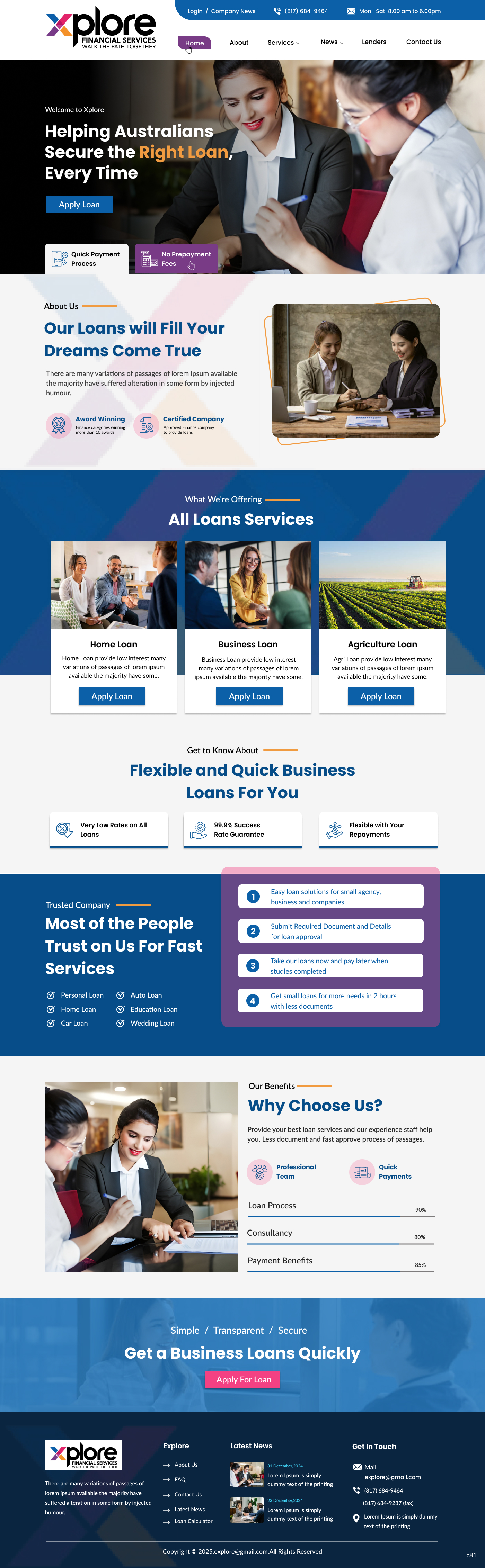 Web Design by pb for this project | Design #34951093