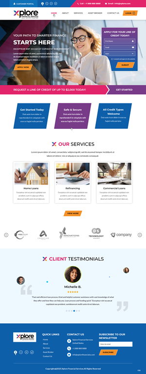 Web Design by pb for this project | Design: #34951094
