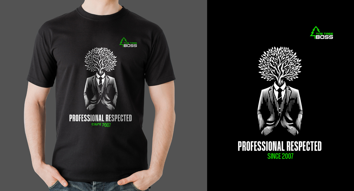 T-shirt Design by Pixel Rain for Green Mountain Contractors Inc. | Design #34953699