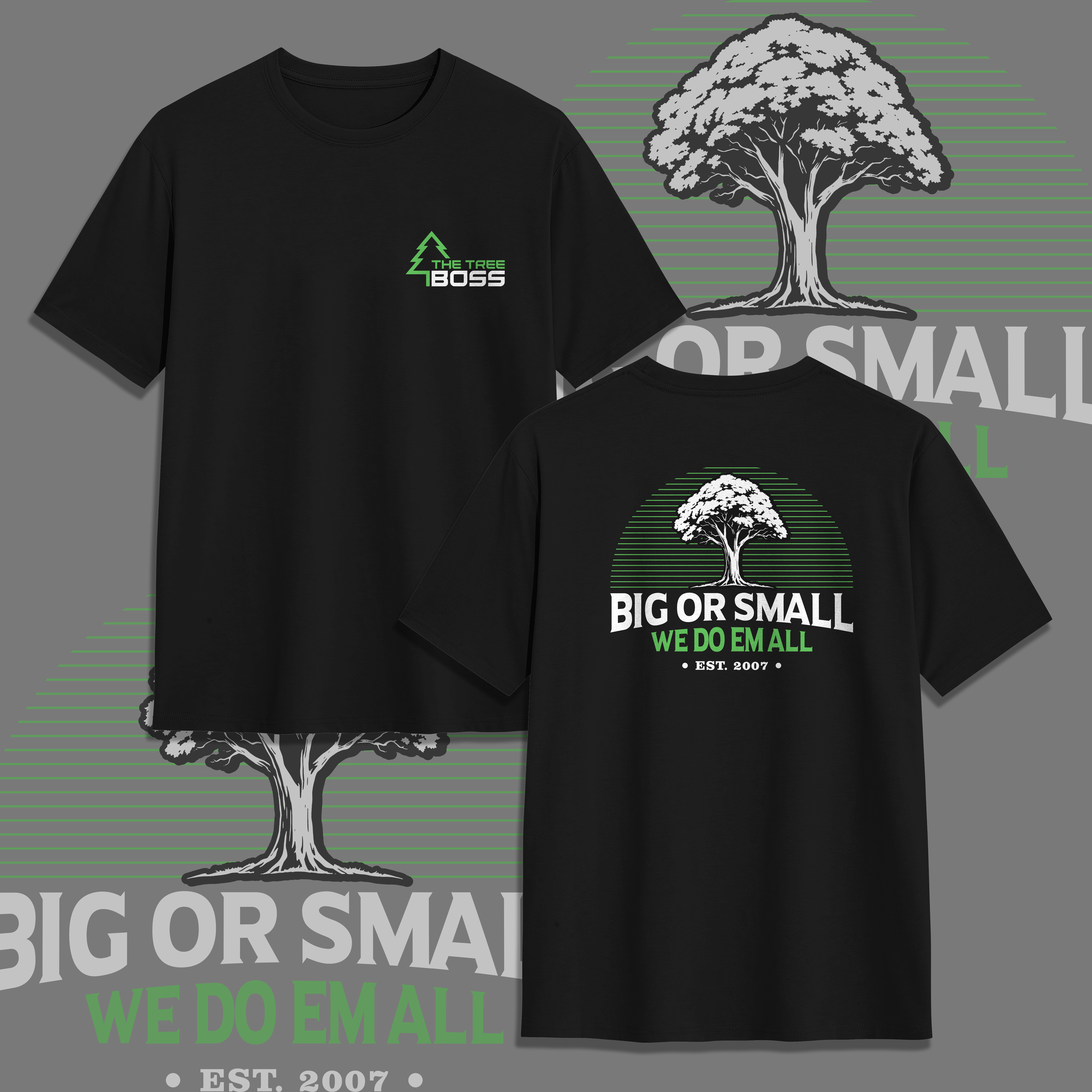 T-shirt Design by V FOUR Design for Green Mountain Contractors Inc. | Design #34962018