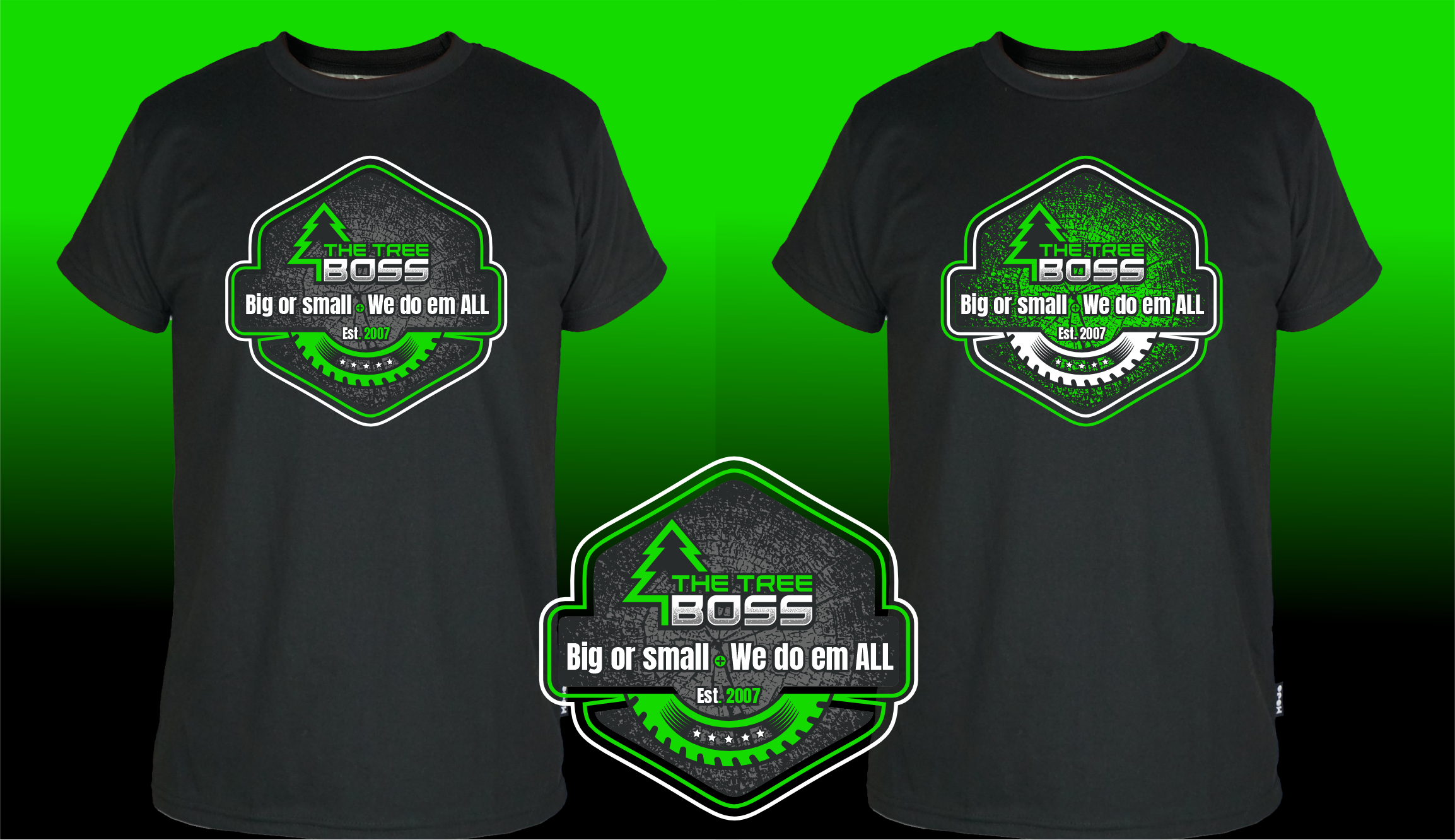 Diseño de Camiseta por Yakuza20 para Green Mountain Contractors Inc. | Diseño #34981267
