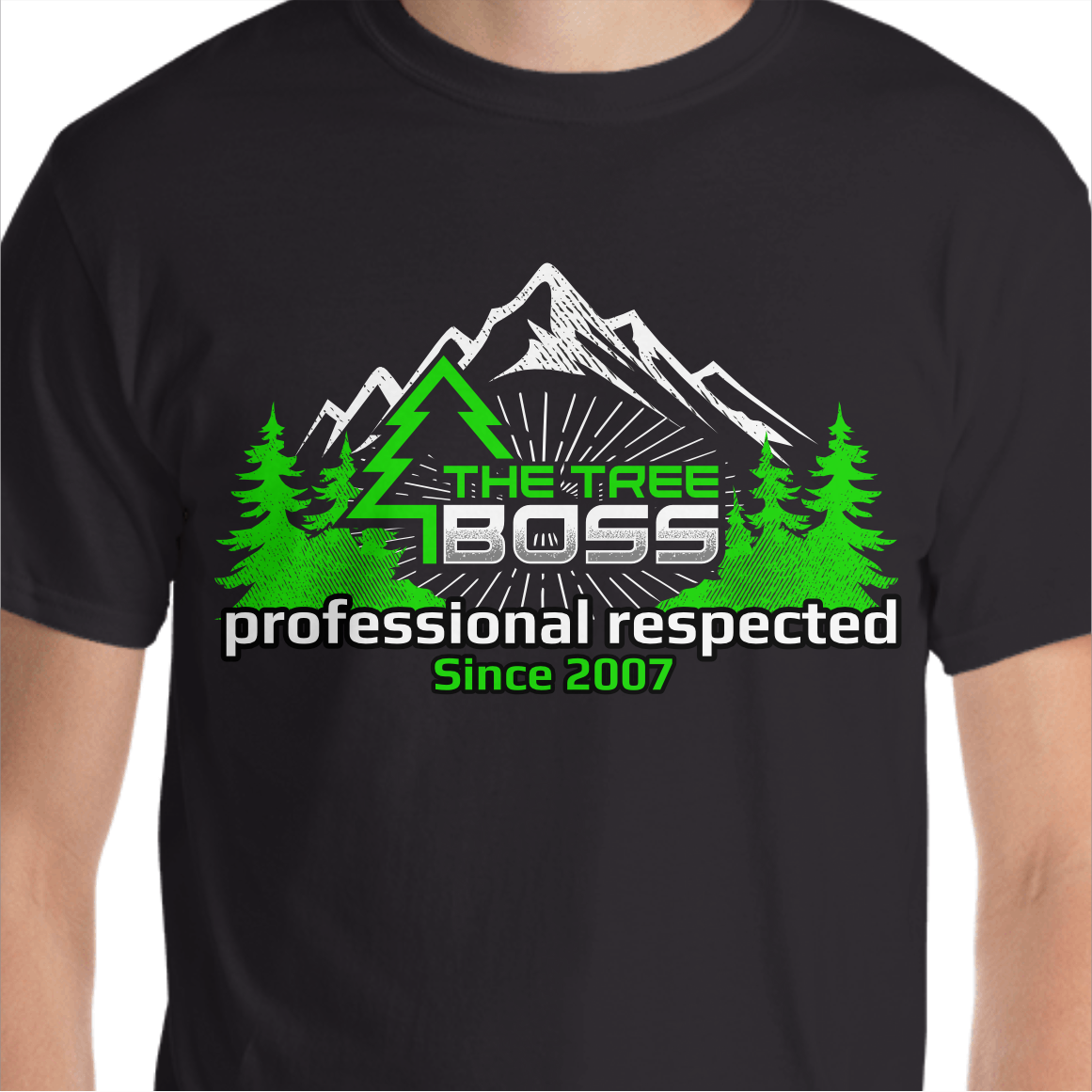 T-shirt Design by Yakuza20 for Green Mountain Contractors Inc. | Design #34981896