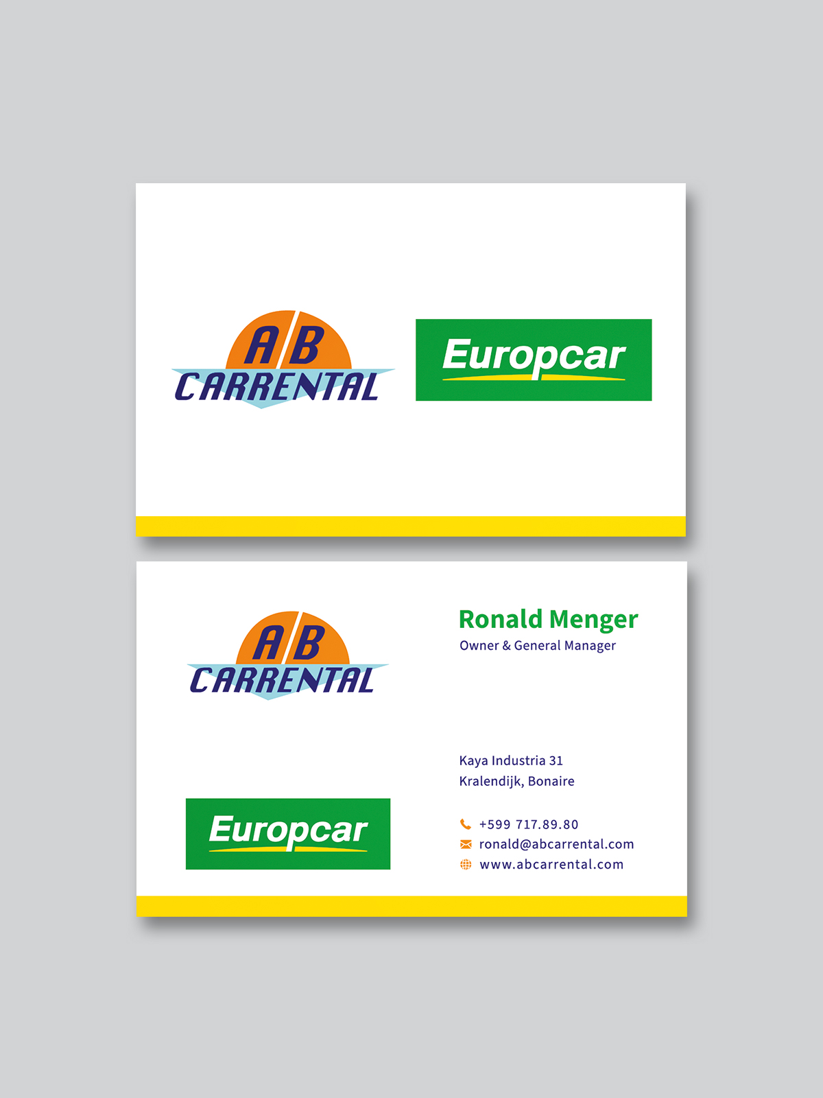 Business Card Design by Creative Moon Design for AB Dive | Design #34934079