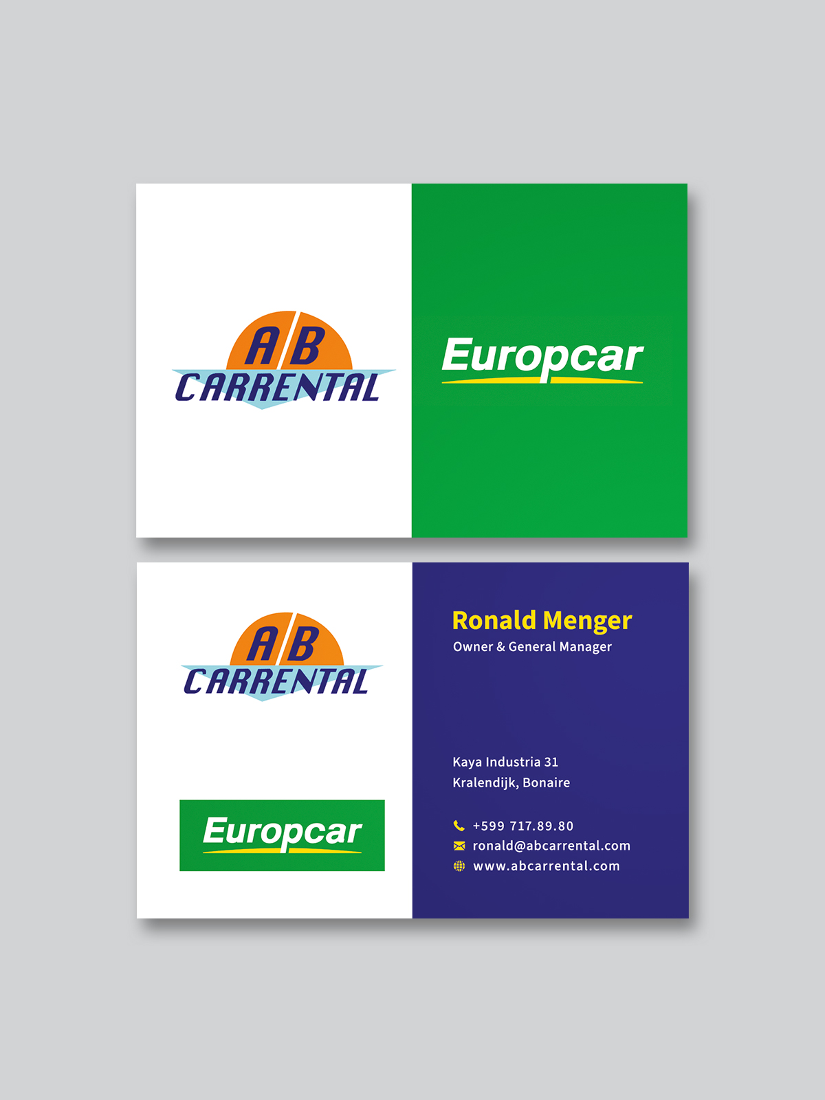 Business Card Design by Creative Moon Design for AB Dive | Design #34934081