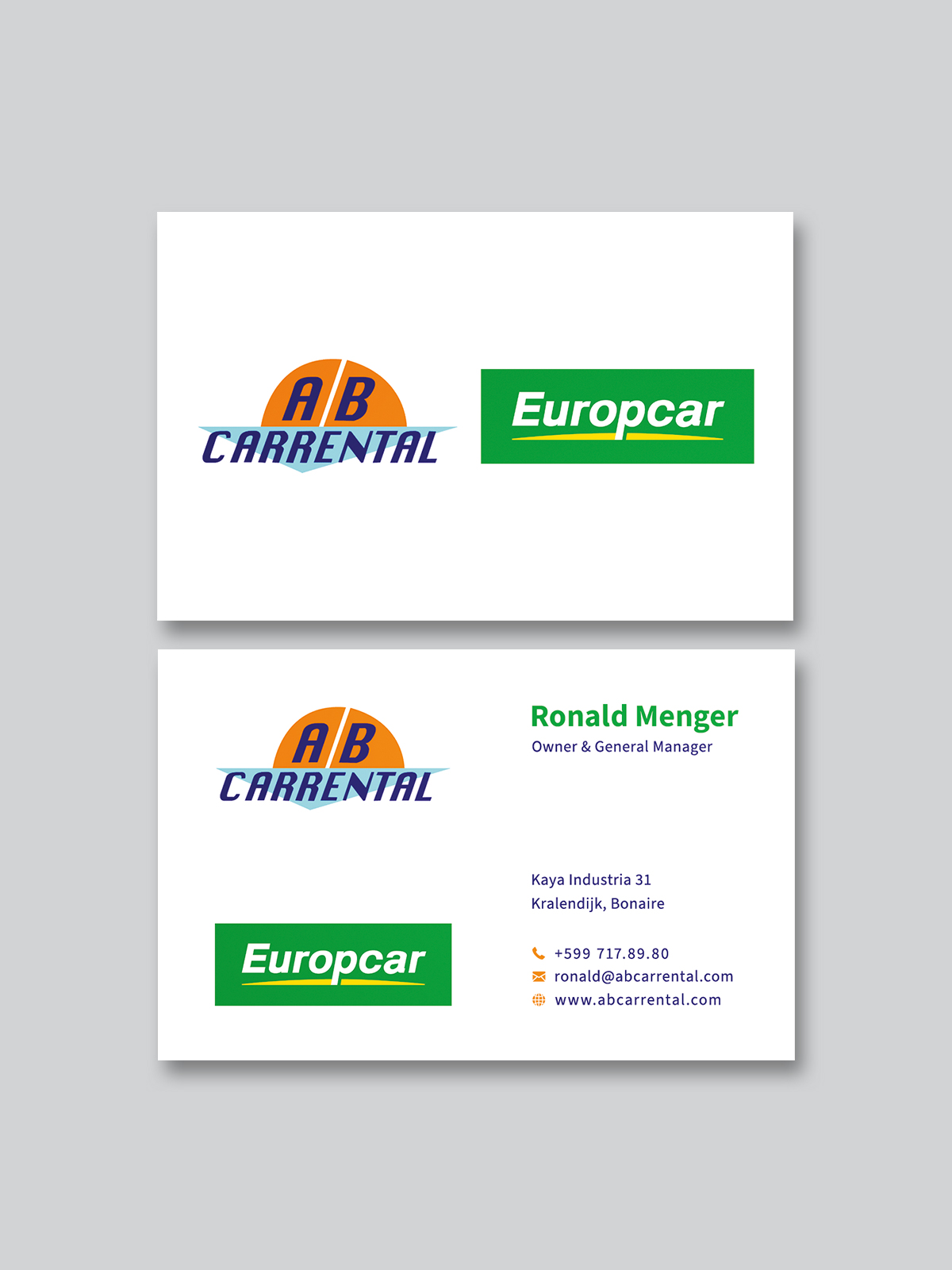 Business Card Design by Creative Moon Design for AB Dive | Design #34934083