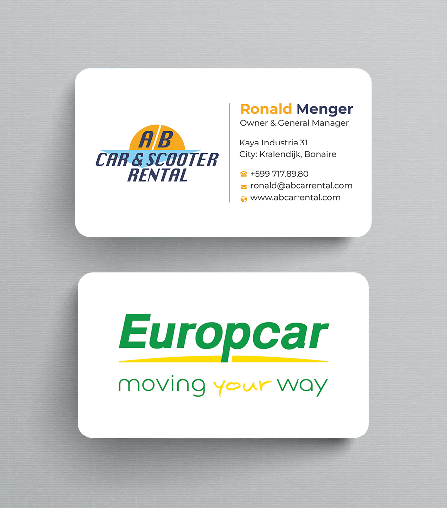 Business Card Design by Expert Bappy for AB Dive | Design #34935962