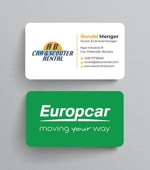 Business Card Design by Expert Bappy for AB Dive | Design: #34935986