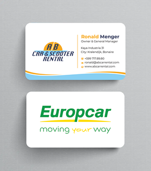 Business Card Design by Expert Bappy for AB Dive | Design: #34936009