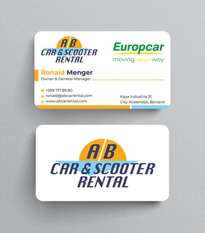 Business Card Design by Expert Bappy for AB Dive | Design: #34936029