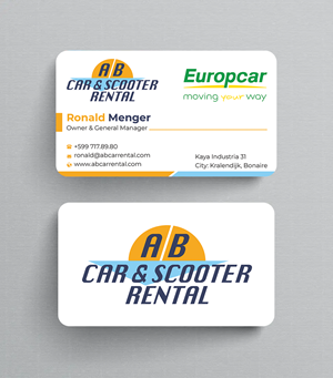 Business Card Design by Expert Bappy for AB Dive | Design: #34936050