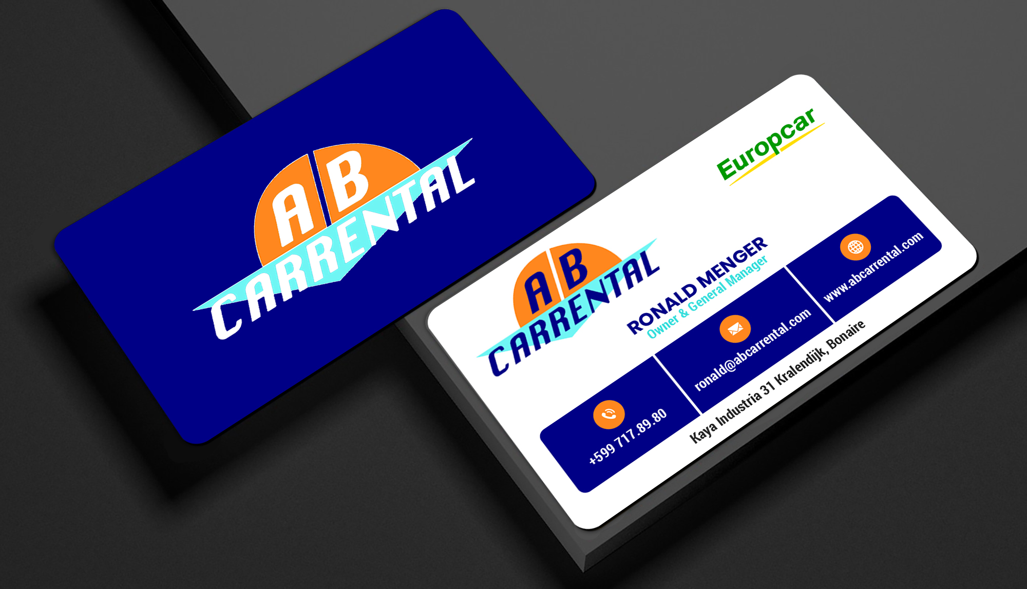 Business Card Design by Creations Box 2015 for AB Dive | Design #34937535