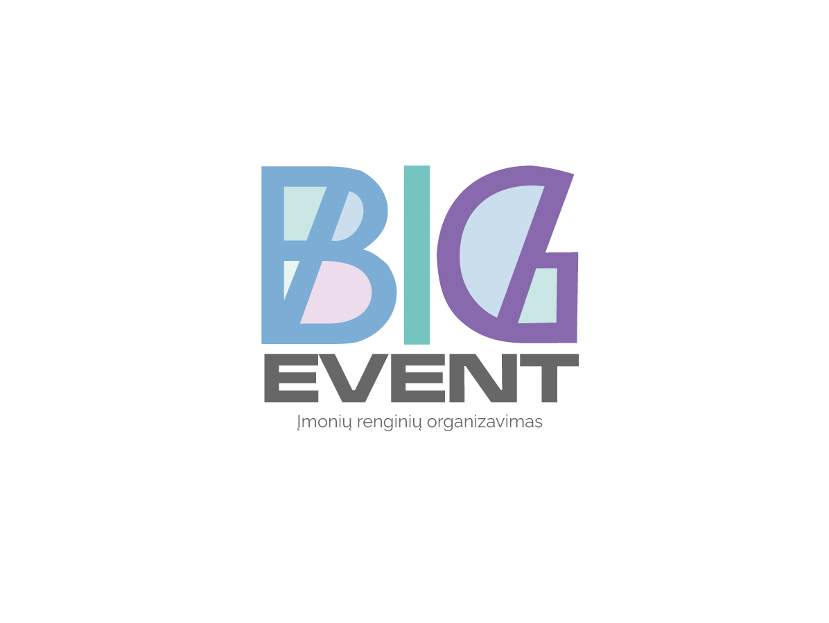 Logo Design by Petrol Design for BIGEVENTAS, MB, company code 305010752, VAT code LT100012172517 | Design #34934972