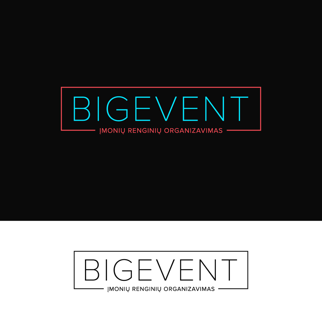 Logo Design by SAM-ART for BIGEVENTAS, MB, company code 305010752, VAT code LT100012172517 | Design #34944401