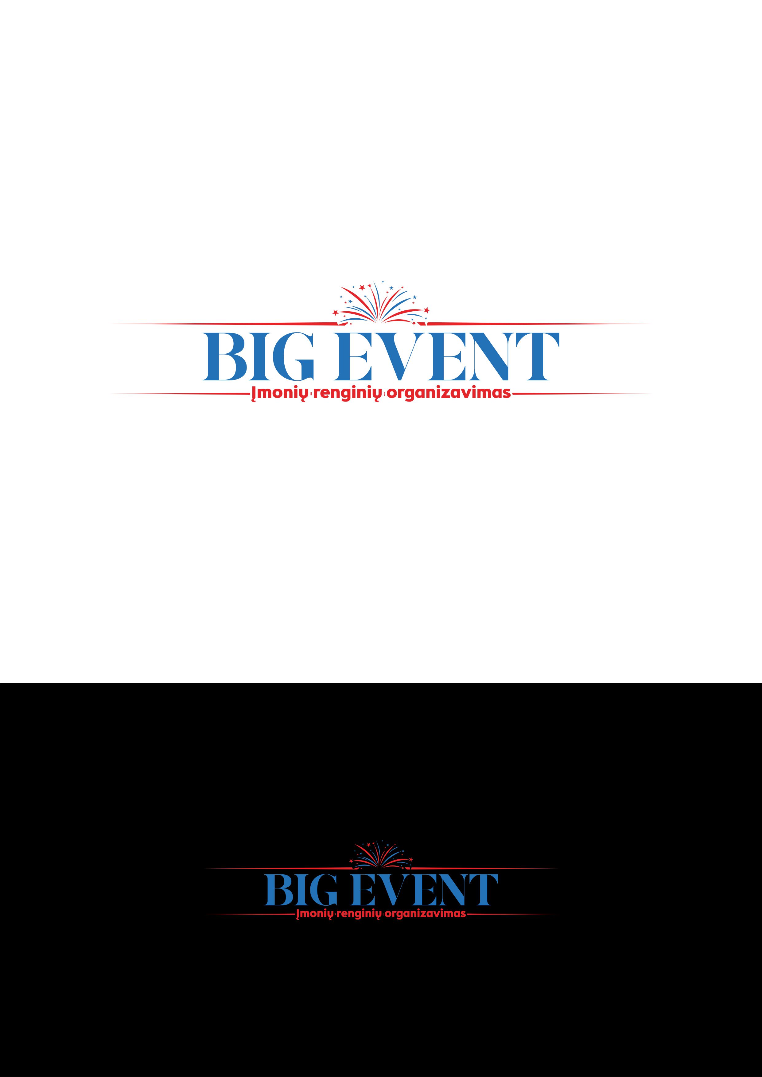 Logo Design by Septian Yossi for BIGEVENTAS, MB, company code 305010752, VAT code LT100012172517 | Design #34943693