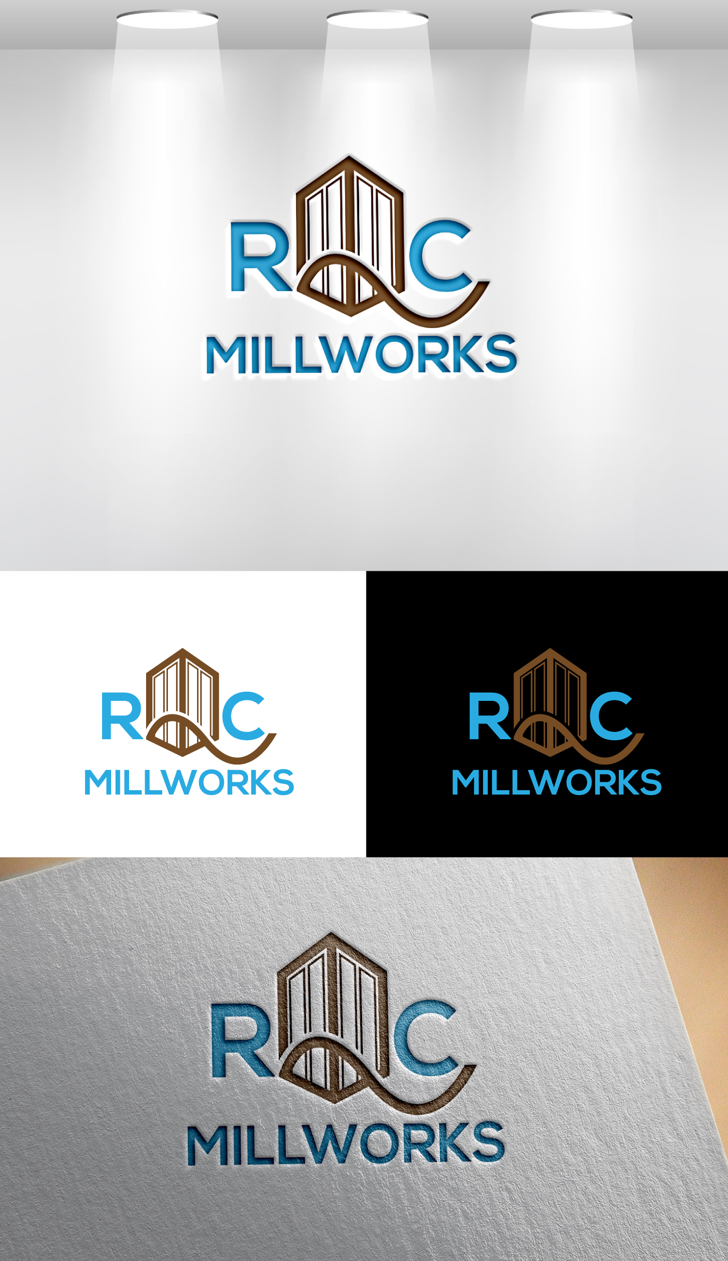 Logo Design by Mi Design1 for RQC Millworks  | Design #34935504
