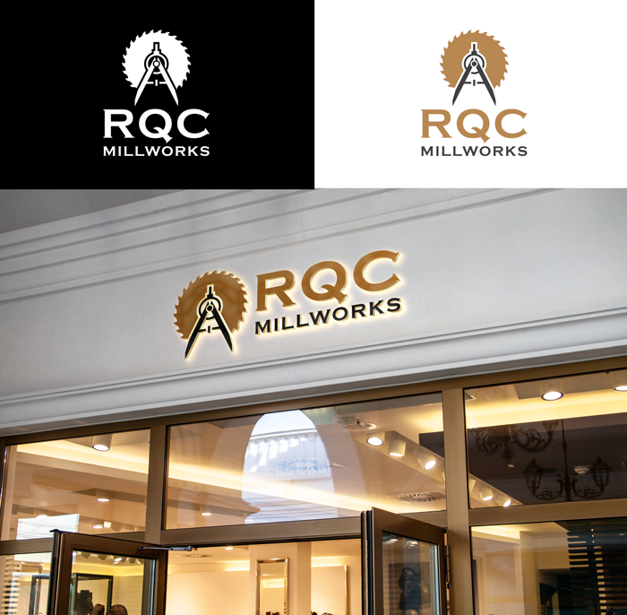 Logo Design by RA-bica for RQC Millworks  | Design #34937635
