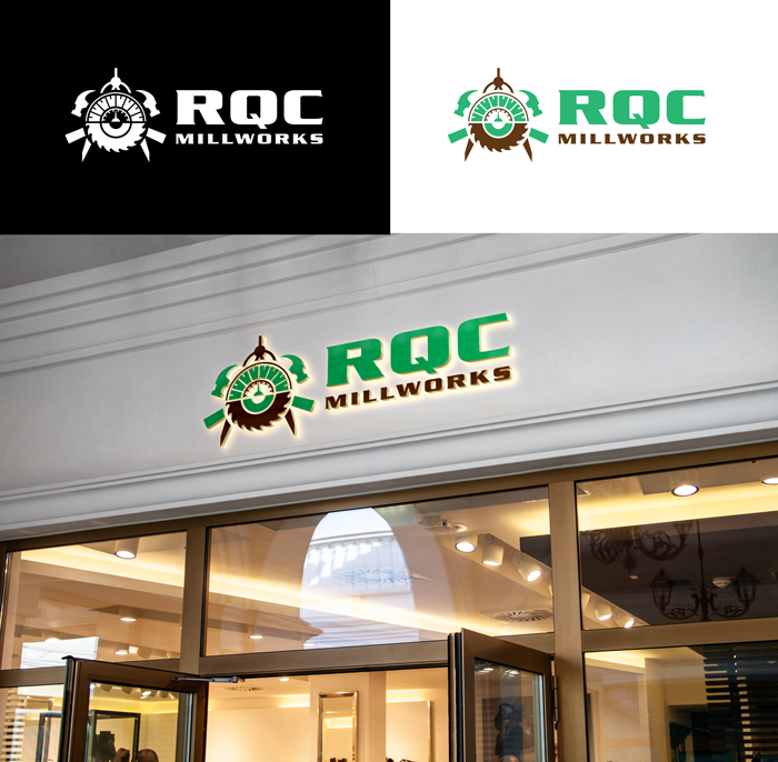 Logo Design by RA-bica for RQC Millworks  | Design #34937638