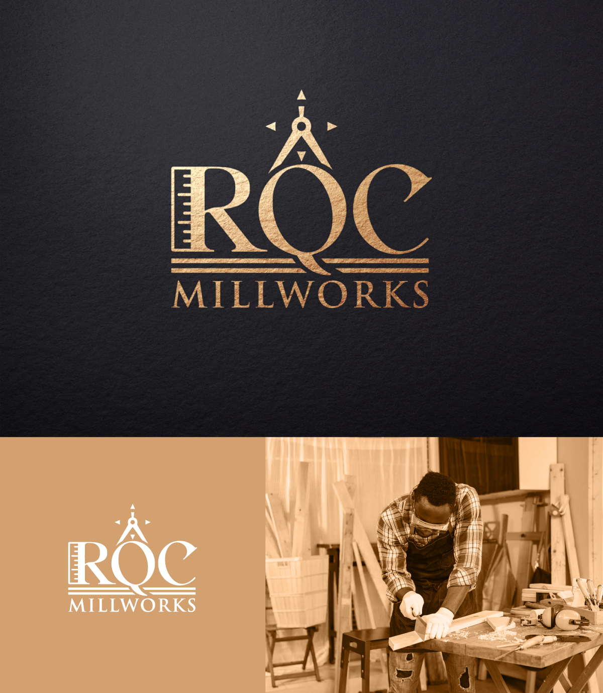 Logo Design by apik. for RQC Millworks  | Design #34936046