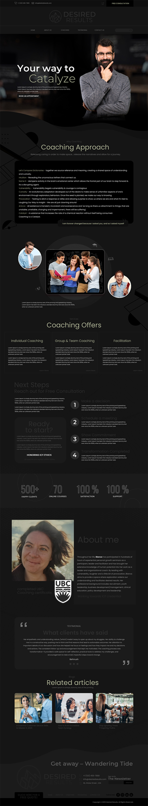 Wordpress Design by BWS01