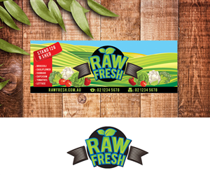 Raw Fresh  | Graphic Design by Khoo