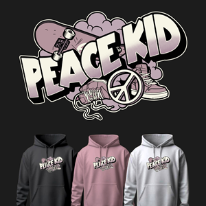 Peace Kid--we're an arts and apparel company.  Looking for appealing designs to tweens and te...