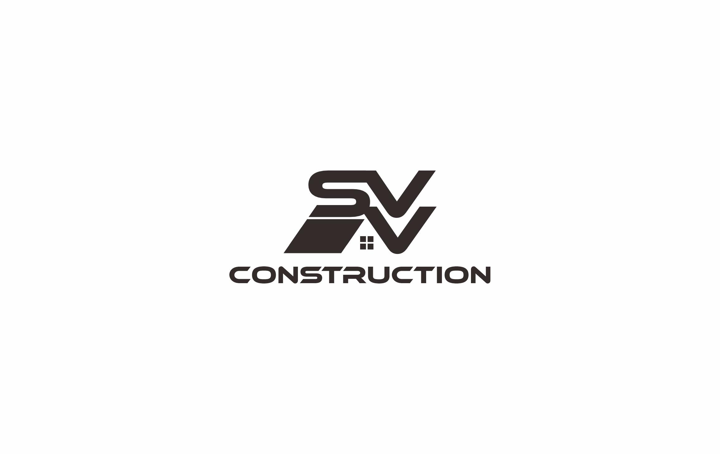 Logo Design by big daddy bojat for SVV Construction  | Design #34992819