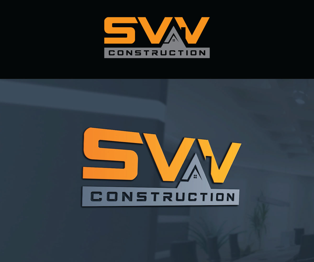 Logo Design by Luckey yaari for SVV Construction  | Design #34955458