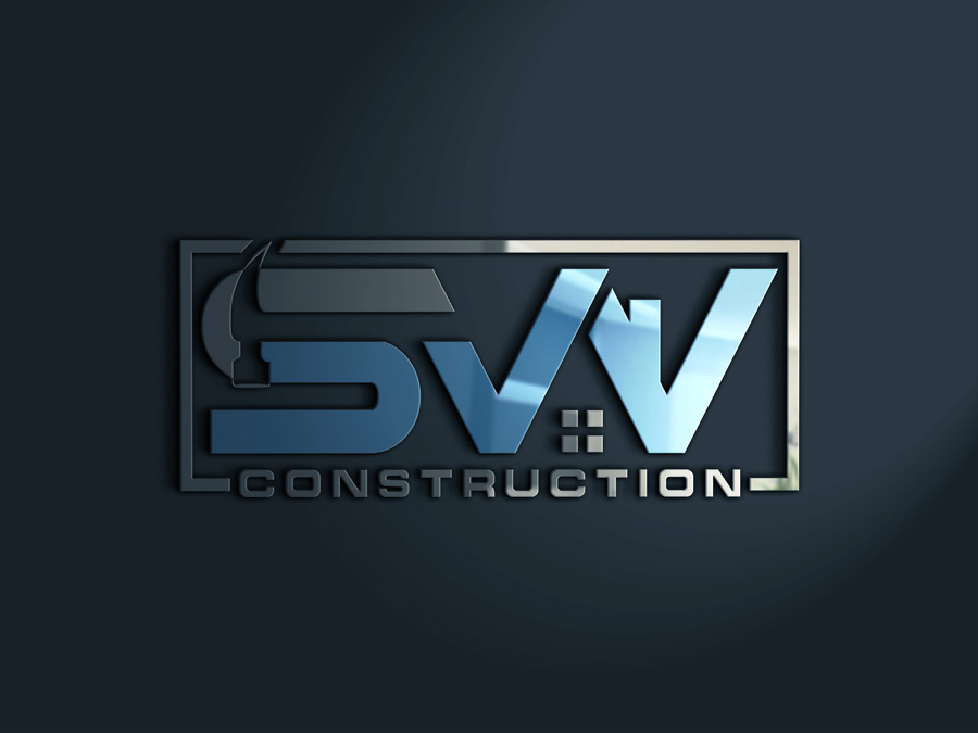 Logo Design by amran mollaa for SVV Construction  | Design #34956312
