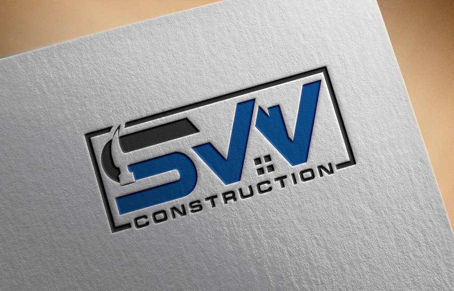 Logo Design by amran mollaa for SVV Construction  | Design #34956314